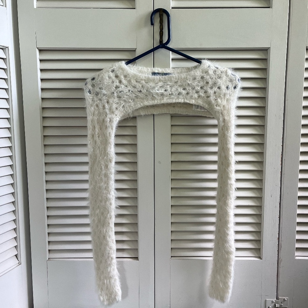 Urban Outfitters fuzzy shrug sweater